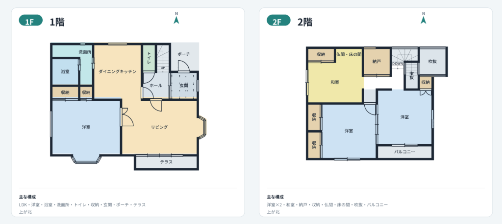 広尾郡大樹町字日方404番地56 404番地58 間取り