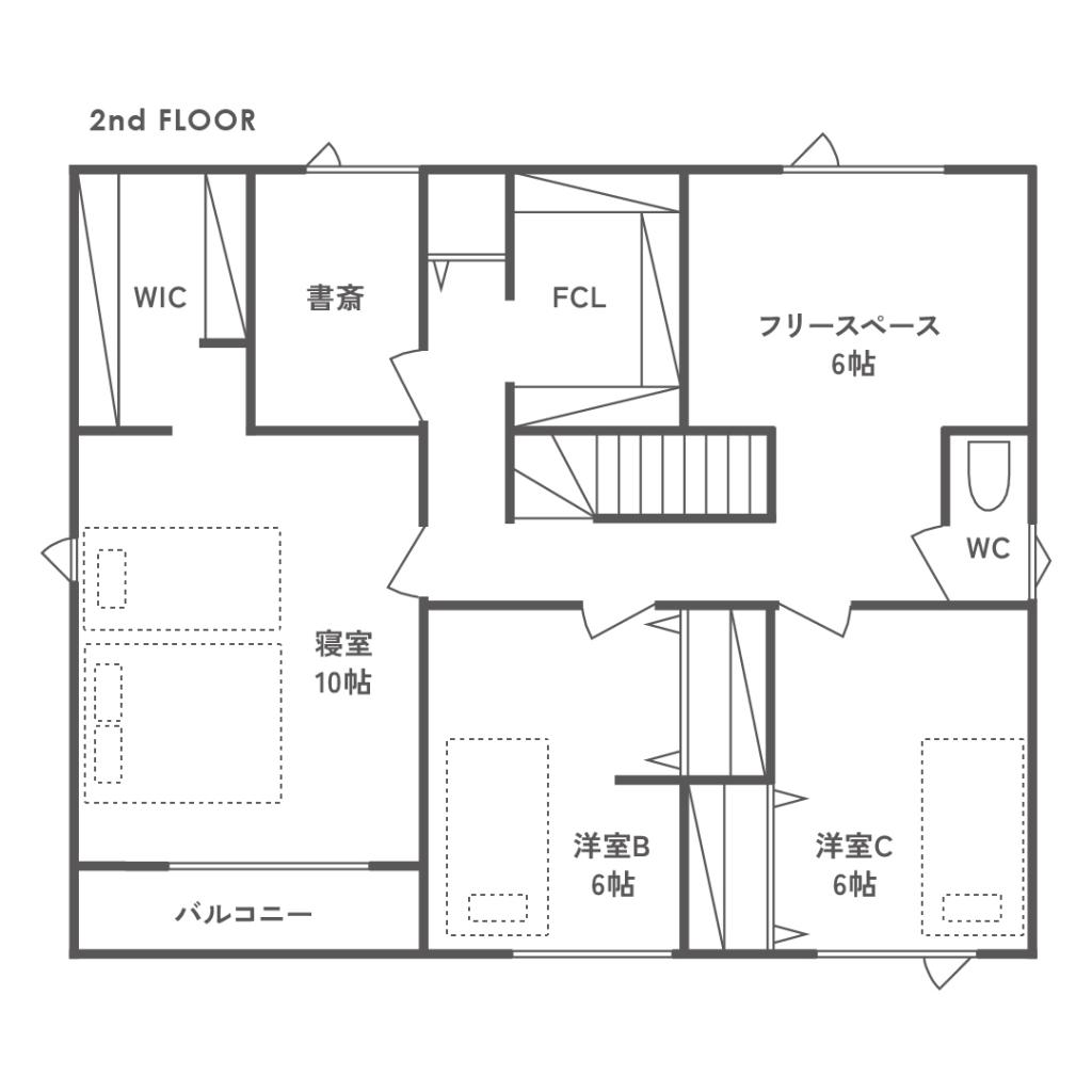5SLDK│戸建てリノベーションモデル 内観