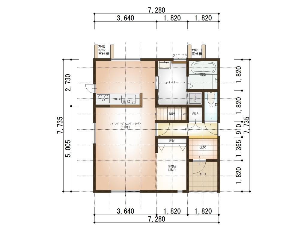 【南向き角地！太陽光搭載・家具付き‼】帯広市西19条南5丁目モデルハウス 内観