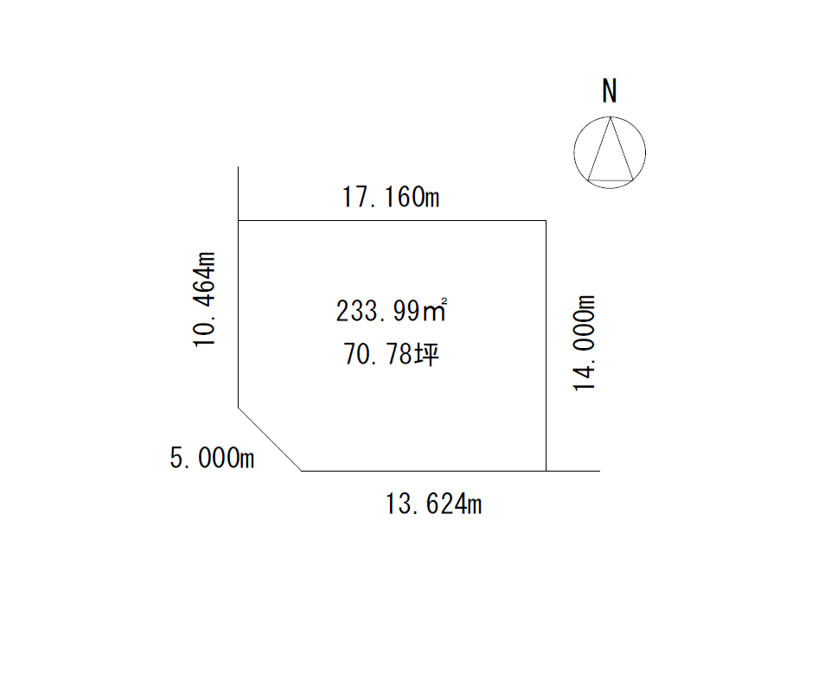 北エリア：70坪南西角地!!帯広市西12条北8丁目 内観