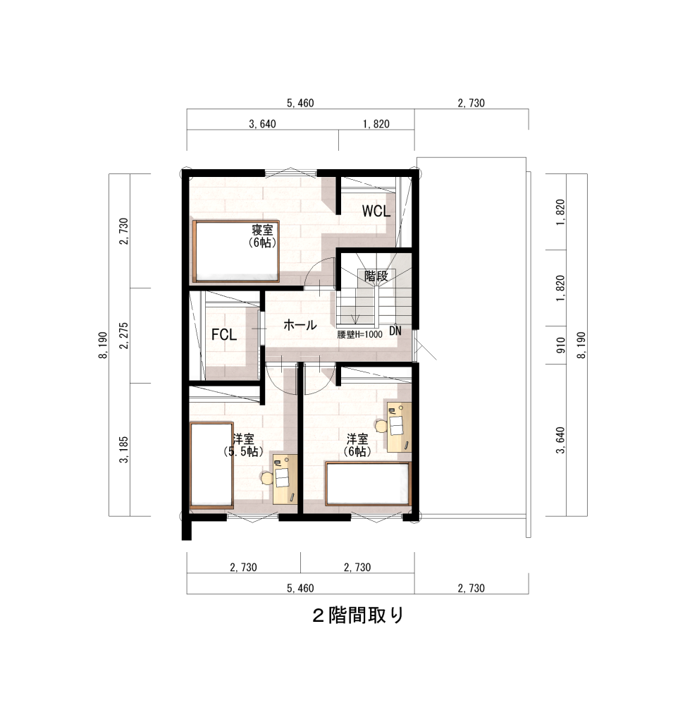 【南向き　新築モデルハウス】帯広市西16条北1丁目13番133 内観