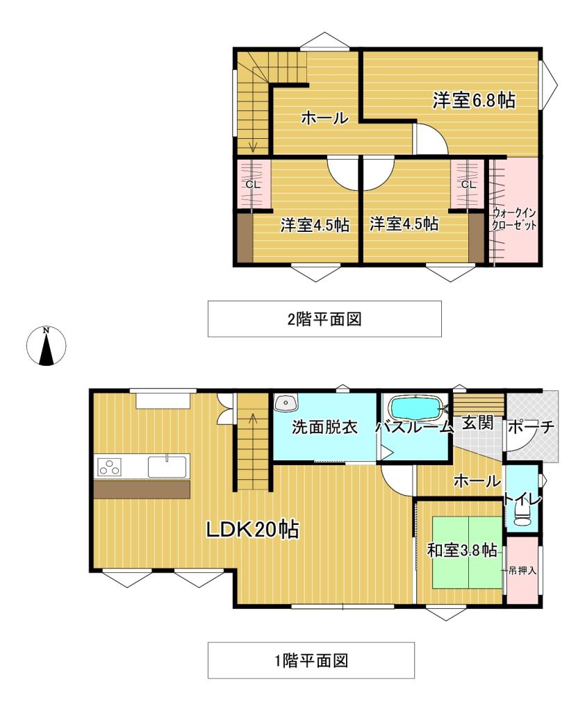 ♪築９年♪西１７条北２＿中古住宅 間取り