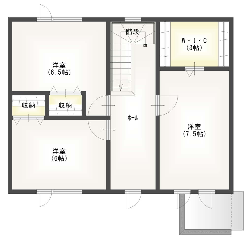 【予約受付中】西18南2モデルハウス 内観