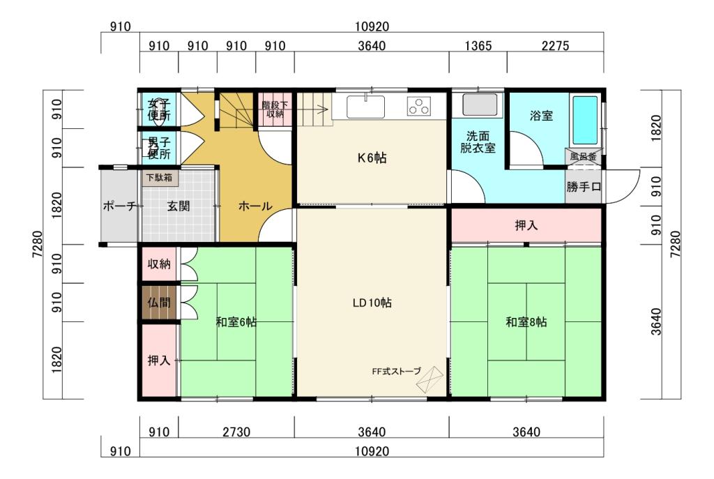池田町旭町3丁目　中古住宅 内観