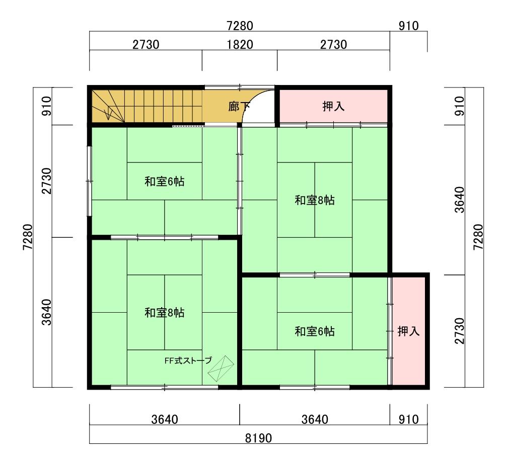 池田町旭町3丁目　中古住宅 内観