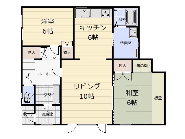 西１８条南３２丁目【自社物件のため仲介手数料無料！】 間取り