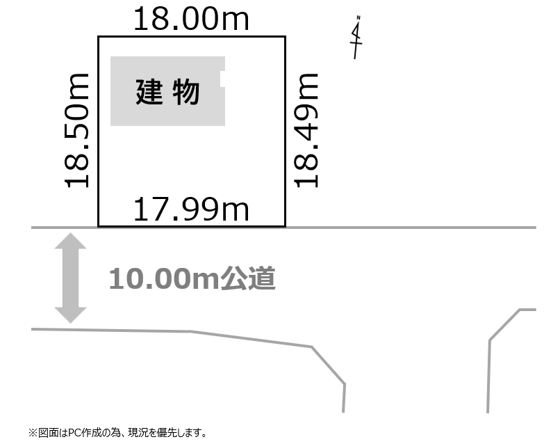 公園東町4丁目　土地 間取り