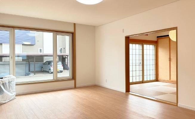 【和を活かしたリフォーム住宅】　西13条北5丁目 内観