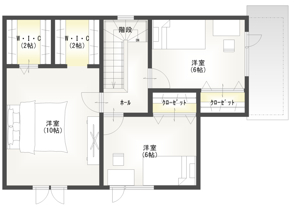【予約受付中】西18南4モデルハウスB棟 内観