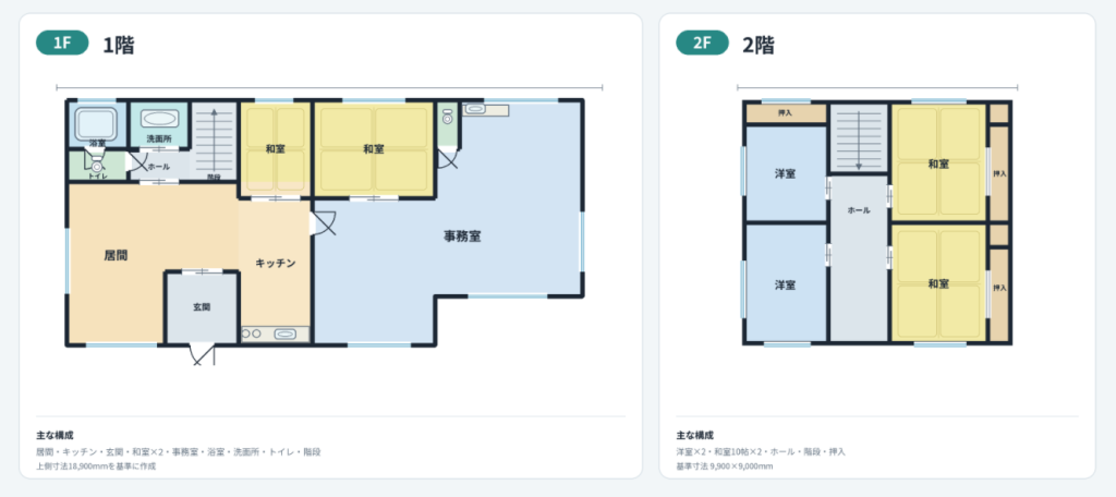 広尾郡大樹町鏡町1番地48 間取り