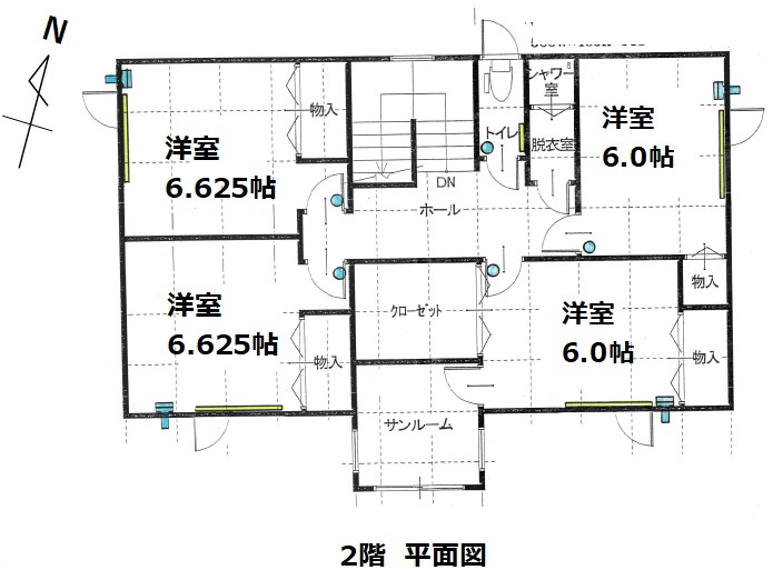 帯広市西3条南24丁目　売家　7LDK　明星小区域 内観