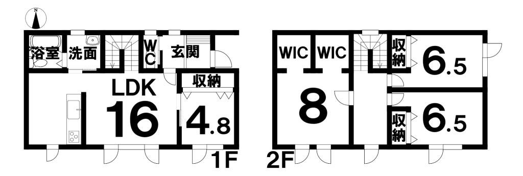帯広市西18条南4丁目　新築建売　A棟 間取り