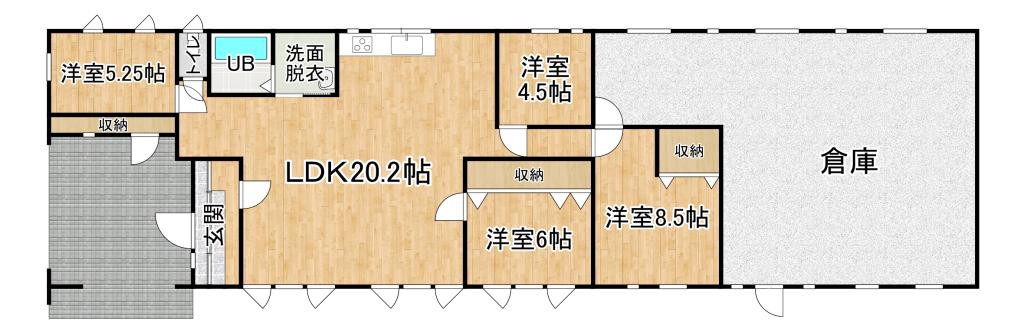 ♪リフォーム済♪幕別町軍岡＿中古住宅 間取り