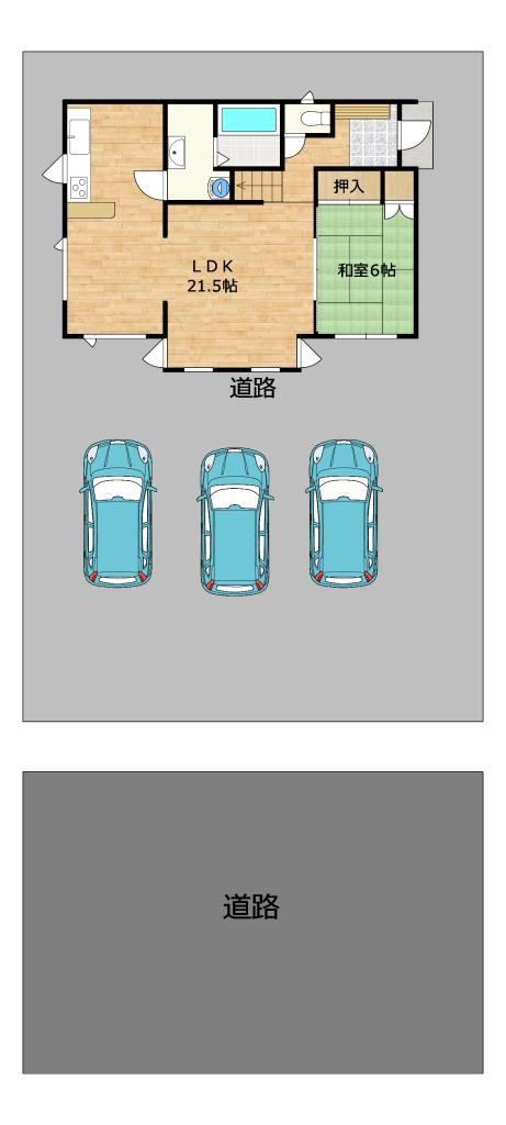 【リフォーム済】帯広市自由が丘６丁目　戸建て   内観