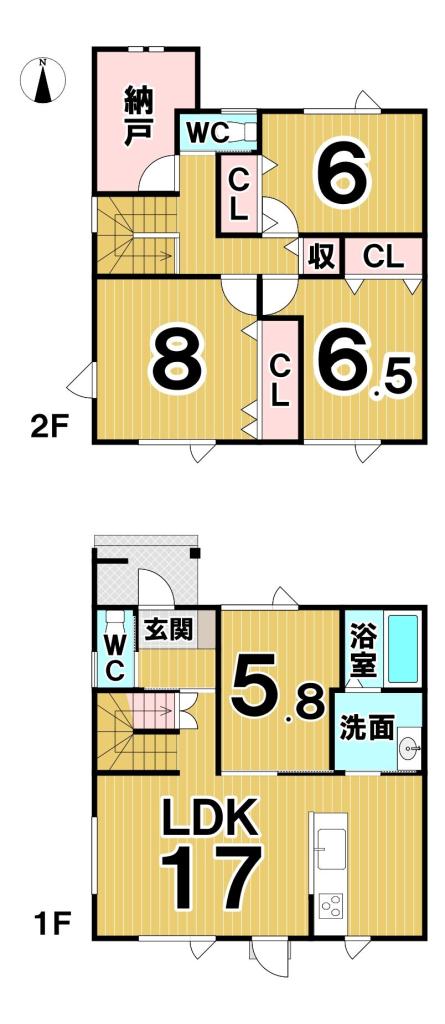 西１５条南３３丁目　西棟　新築戸建 間取り
