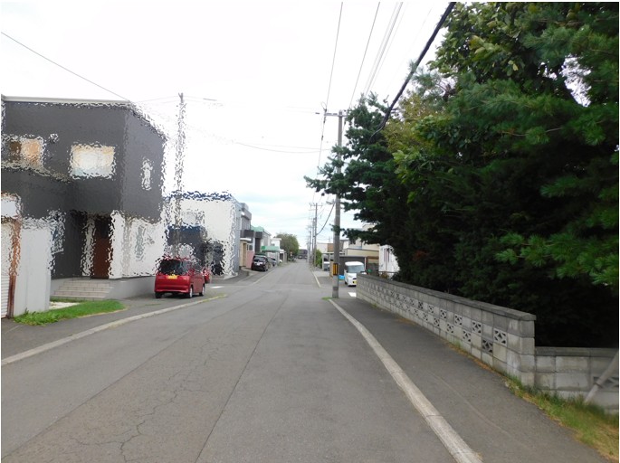 【価格改定】札幌市手稲区前田10条12丁目　売土地（約144坪）建築条件なし※解体更地渡し 内観