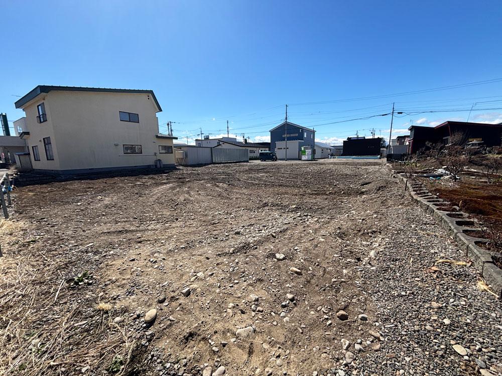 【価格変更】【仲介手数料なし】マンション用地にもピッタリ！ 広さ約172坪の売土地　西8条南34丁目 内観