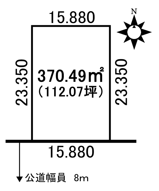 ♪南道路♪音更町柳町仲区＿土地 間取り