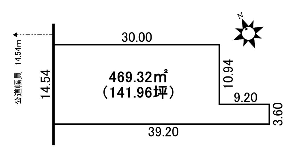  清水町南７－７＿土地 間取り