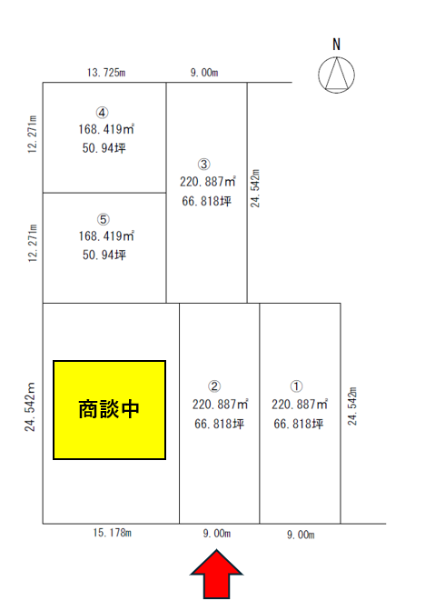 《希少な帯広中央エリア》６区画同時販売‼  西10条南14丁目 2号地 内観