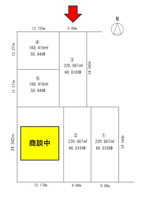 《希少な帯広中央エリア》６区画同時販売‼  西10条南14丁目 3号地  内観