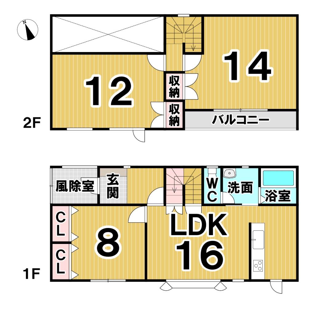西２１条南５丁目　中古戸建 間取り