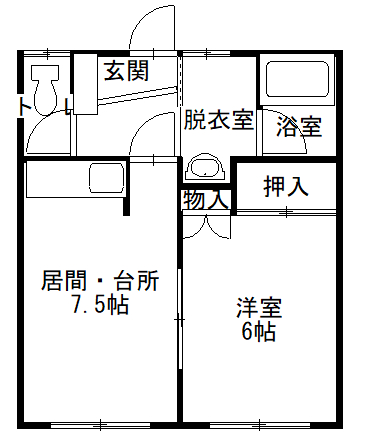 （売アパート2棟）　帯広市西17条南37丁目 内観