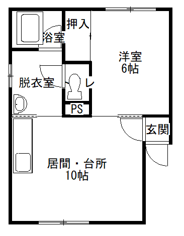（売アパート2棟）　帯広市西17条南37丁目 内観