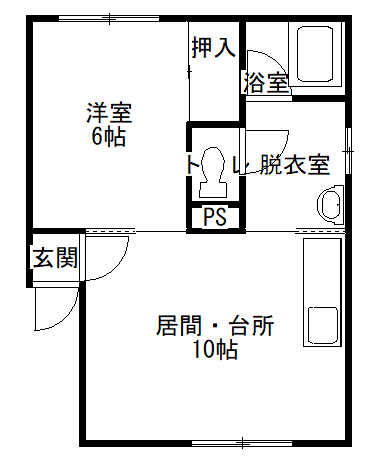 （売アパート2棟）　帯広市西17条南37丁目 内観