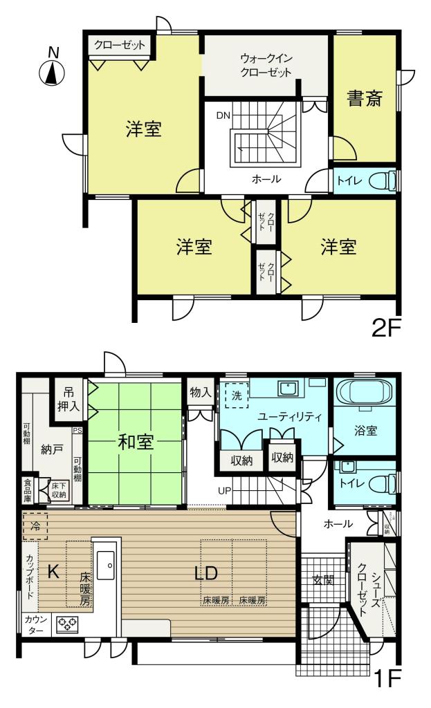 札内新北町　中古戸建　 間取り