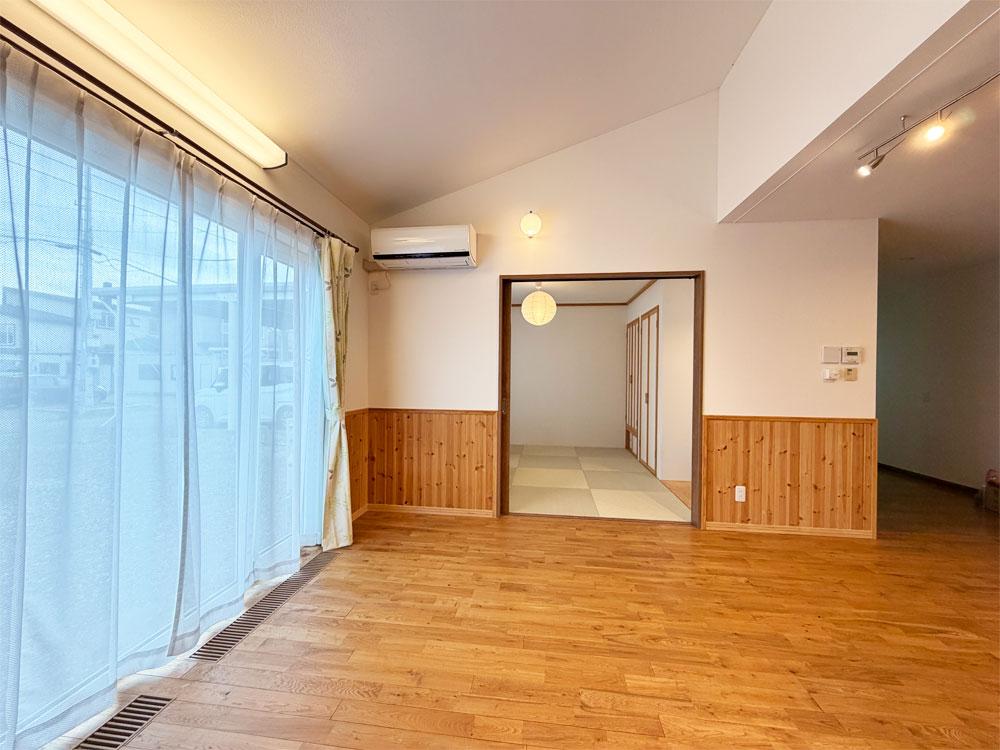 【価格変更】南東角地　築11年　3LDK 平屋 中古住宅　西17条北2丁目 内観