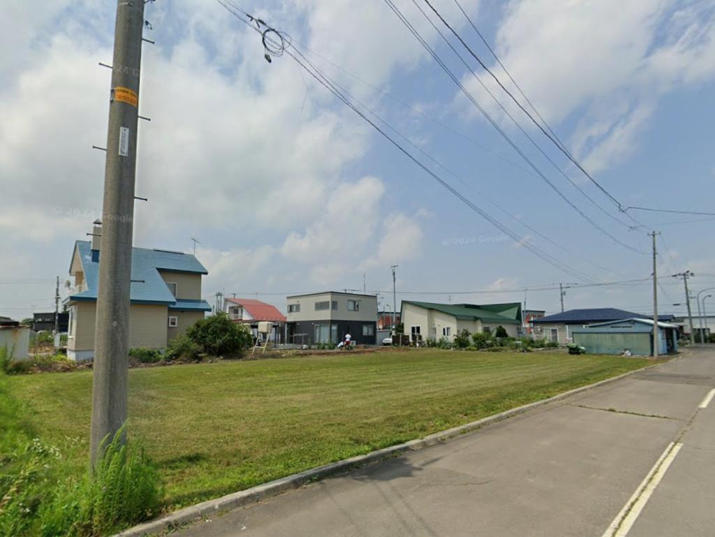 豊頃町中央新町　売土地 内観
