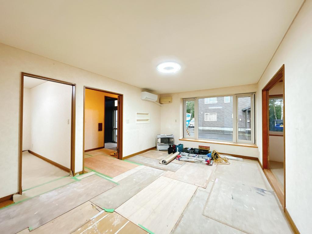 【全水回りリフォーム中】帯広市西２４条南１丁目  内観