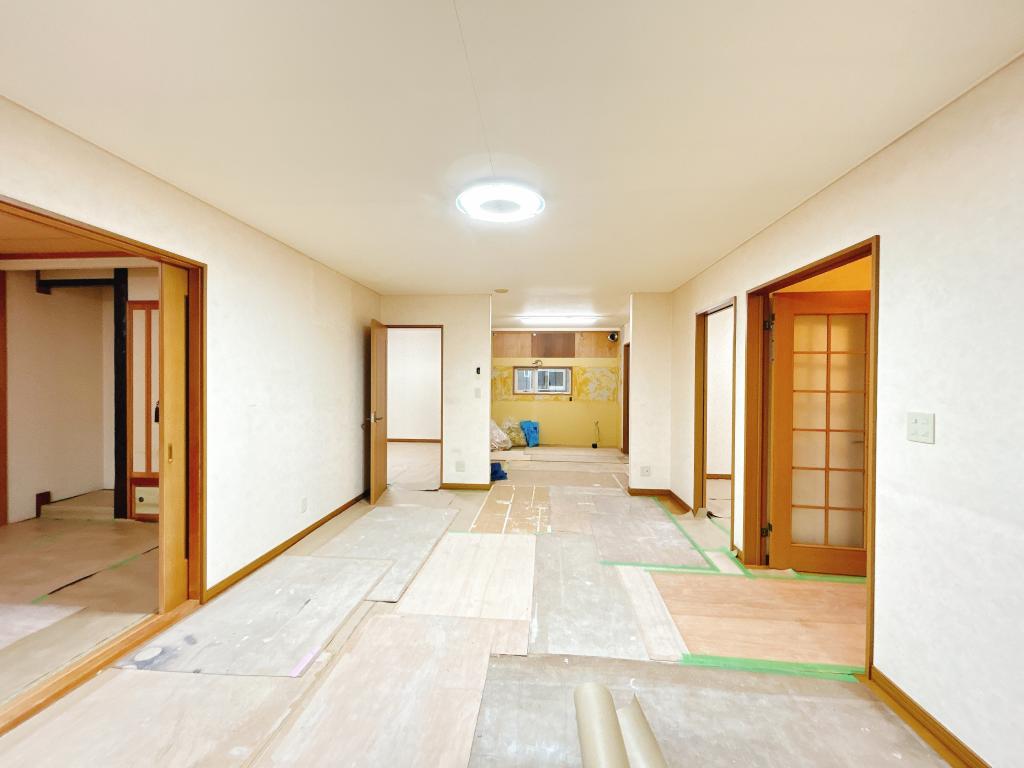 【全水回りリフォーム中】帯広市西２４条南１丁目  内観