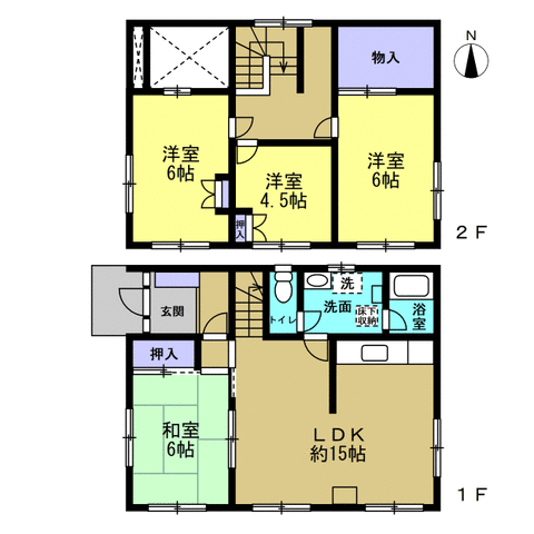 帯広市西13条南31丁目 間取り