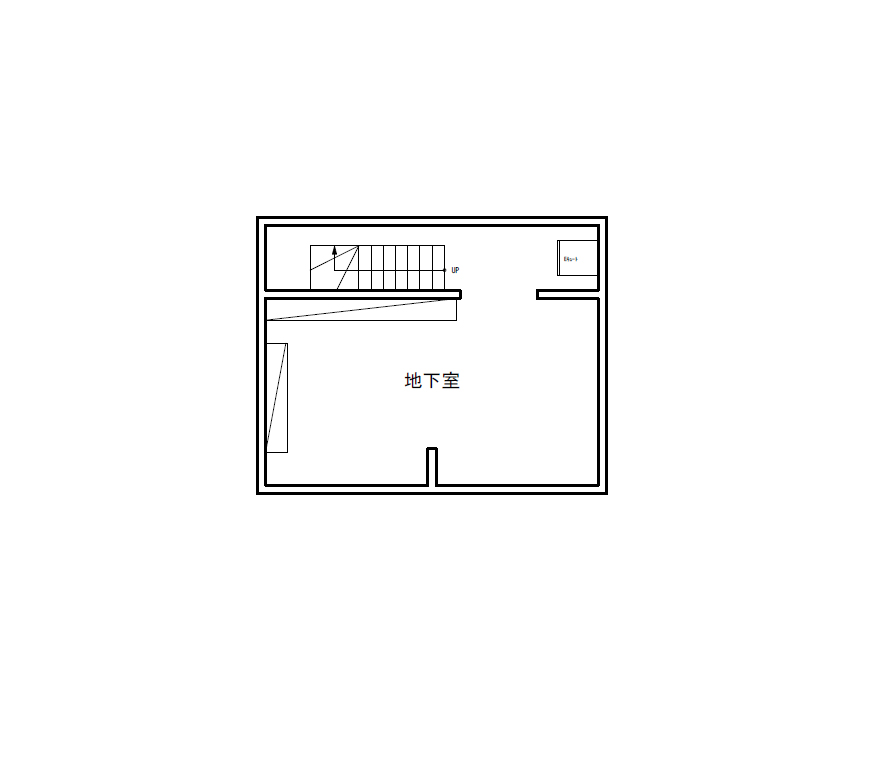 【フレスポ徒歩５分】１階２部屋。乾式タイル張りのゆとりの中古住宅 内観