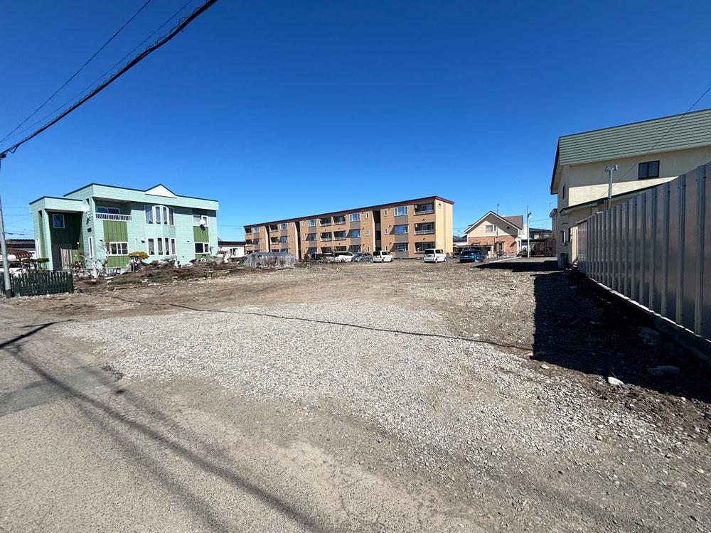 【価格変更】【仲介手数料なし】マンション用地にもピッタリ！ 広さ約172坪の売土地　西8条南34丁目 内観