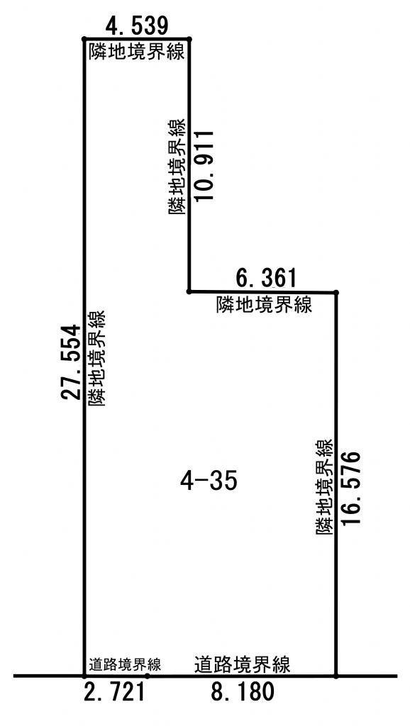 【売土地】音更町大通５丁目4-35（69.77坪） 間取り