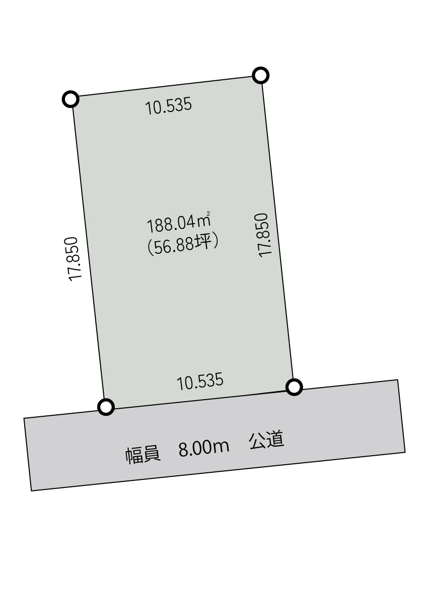 【土地面積：56.88坪】西18条南3丁目 間取り