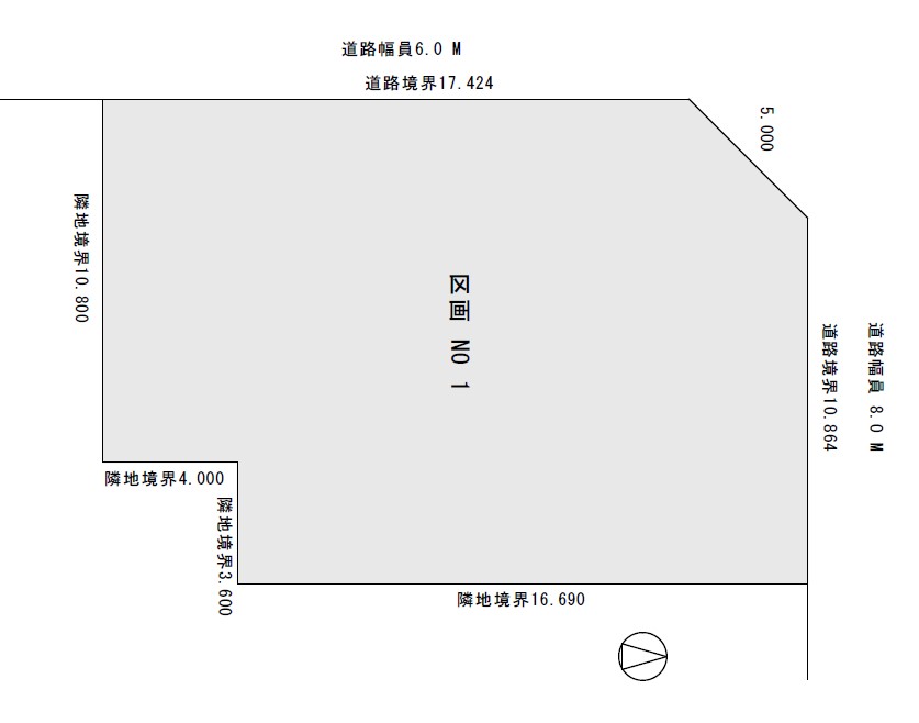 【角地】西16条北2丁目 間取り