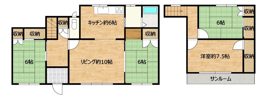 河東郡士幌町字士幌幹西１線169-18 間取り