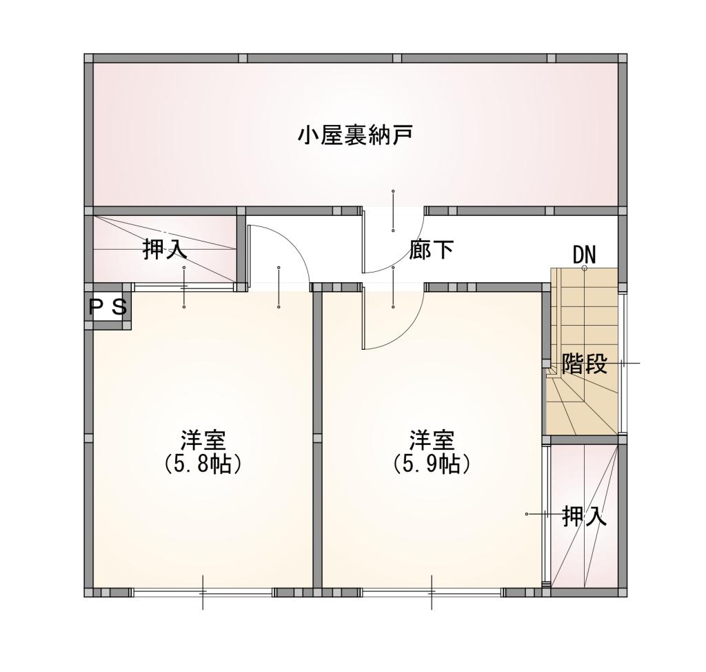 【中古住宅】音更町新通北１丁目　現状渡し 内観