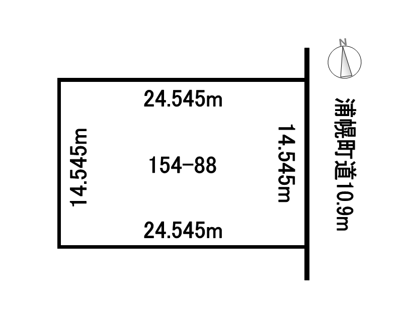 浦幌町帯富土地 間取り