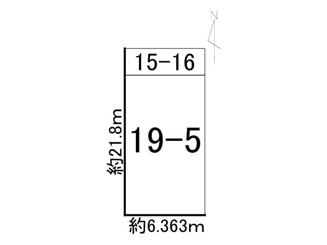 東２条南５丁目【南西角地！電信通沿い敷地約４１坪！！】 間取り